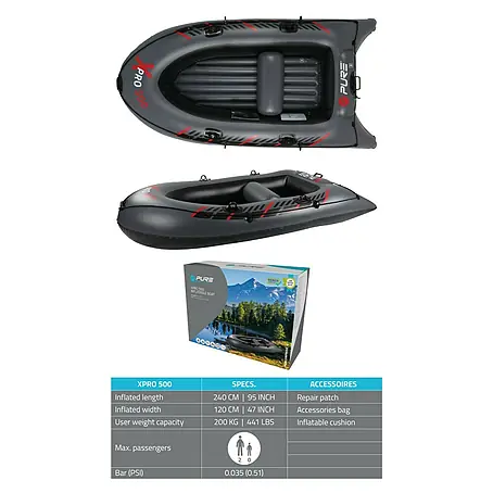 Bote hinchable XPRO500