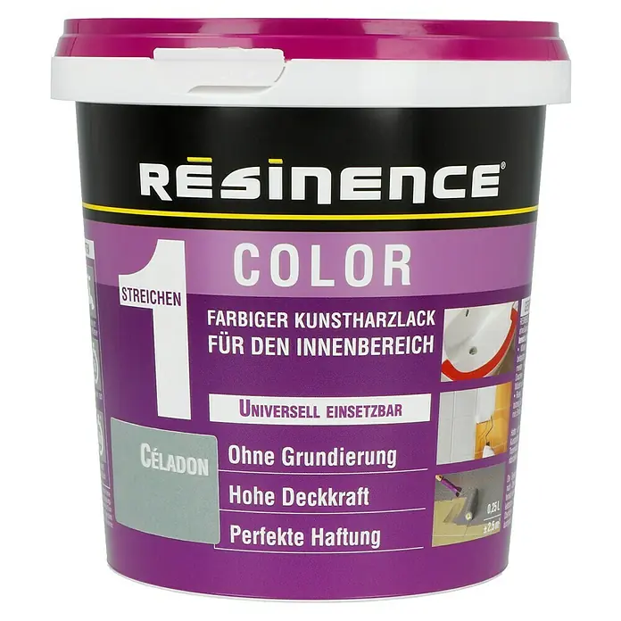 Résinence Color Farbiger Kunstharzlack - Cleadon, 250 ml - Vorderansicht