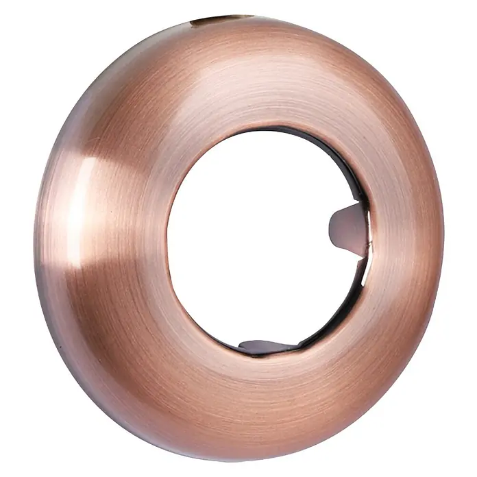 Differnz Buisrozet - Buisdiameter: 32 mm, Metaal, Koper - Diagonaal zicht