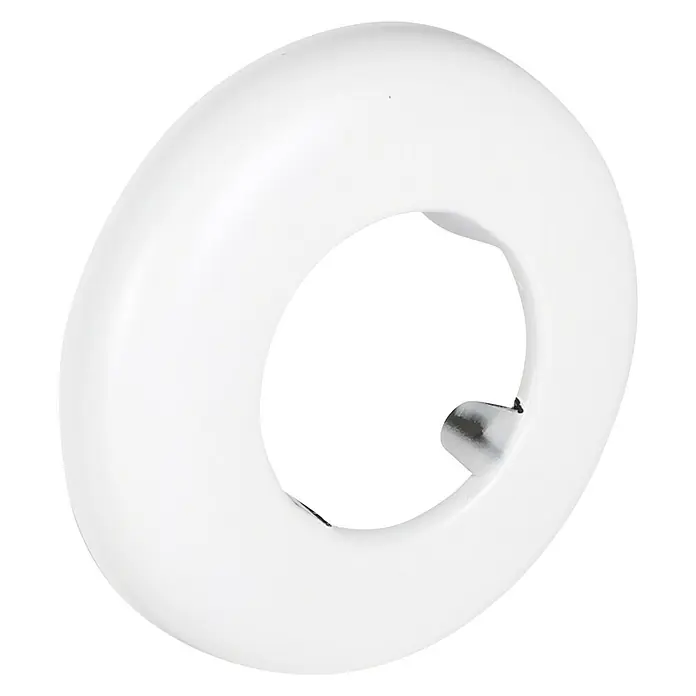 Differnz Buisrozet - Buisdiameter: 32 mm, Metaal, Wit - Diagonaal zicht