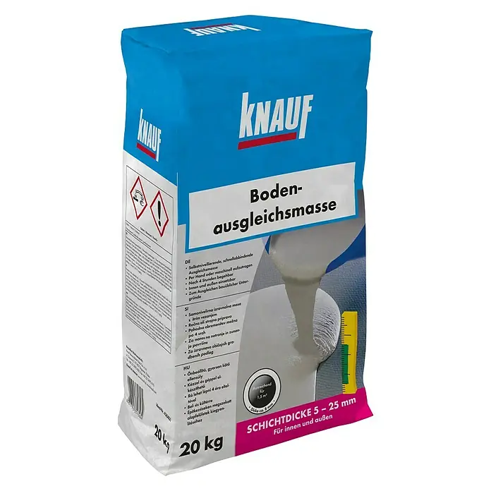 Knauf Bodenausgleichsmasse - 20 kg, Schichtdicke: 5 - 25 mm