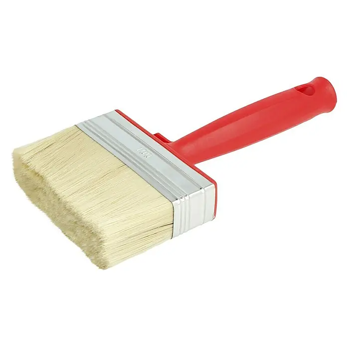 swingcolor WAND Flächenstreicher - Maße Bürstenkopf: 100 x 30 mm, Chinaborsten, Kunststoff, Länge Borsten: 43 mm - Diagonale Ansicht