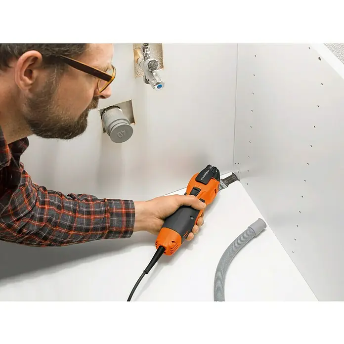 Fein MultiTalent Multifunktionswerkzeug QuickStart - 250 W, Oszillationswinkel: ± 1,6°, STARLOCK-System - Vorderansicht