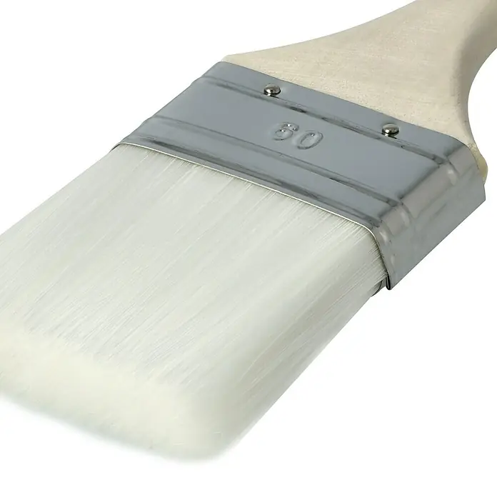 swingcolor Komfort Ravni kist za lakove - Širina kista: 60 mm, All-in-one čekinje, Prirodno drvo - Detaljan prikaz