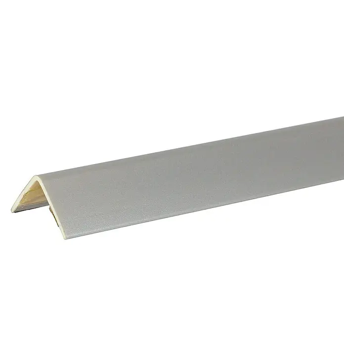 Rufete Perfil de esquina adhesivo PVC - L x An x Al: 2,6 m x 25 mm x 25 mm, PVC, Aluminio - Primer plano