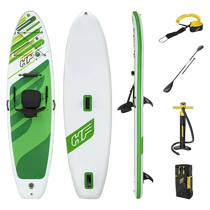 Hydro-Force SUP-daska Freesoul Tech - D x Š x V: 3,4 m x 89 cm x 15 cm, Nosiva sila: 160 kg, Napuhljivo - Pogled s gornje strane