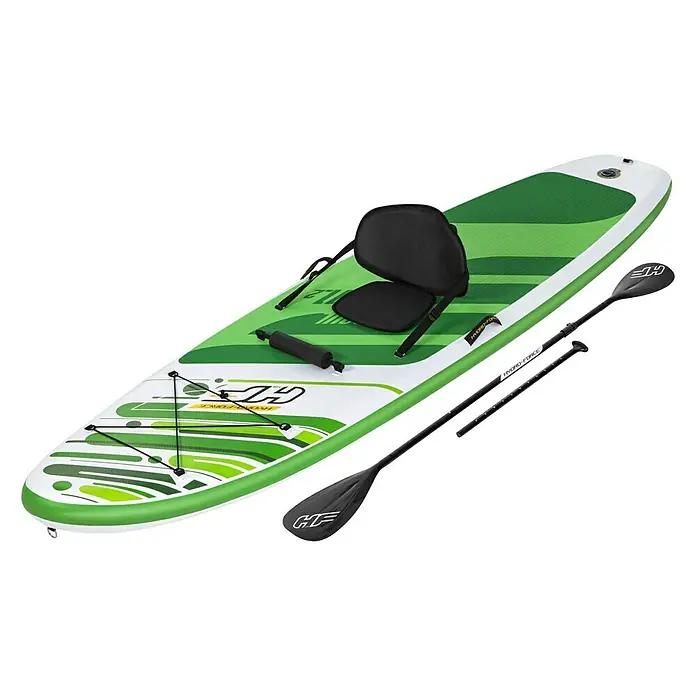 Hydro-Force SUP-daska Freesoul Tech - D x Š x V: 3,4 m x 89 cm x 15 cm, Nosiva sila: 160 kg, Napuhljivo - Dijagonalni pogled