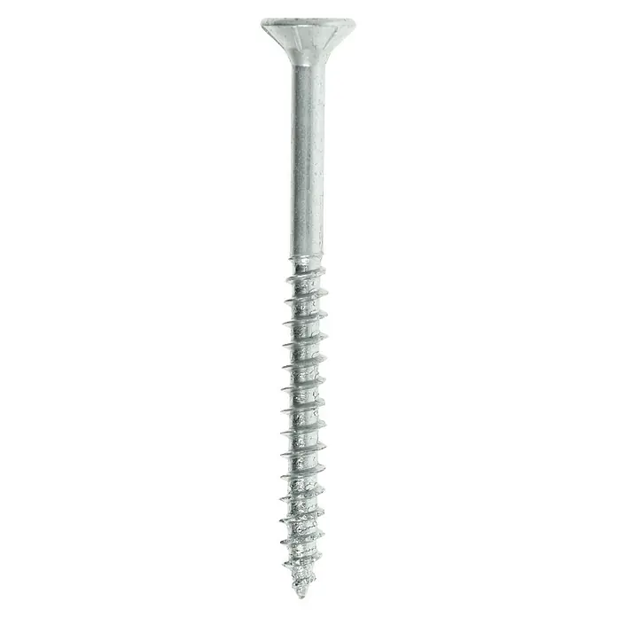 Profi Depot Spanplattenschraube VZ - Ø x L: 5 x 60 mm, 200 Stk., Verzinkt - Vorderansicht