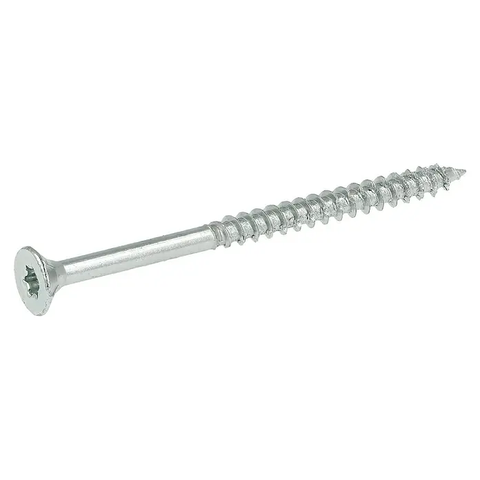 Profi Depot Tornillo tirafondo VZ - Ø x L: 5 x 70 mm, 100 uds., Zincado - Vista angular