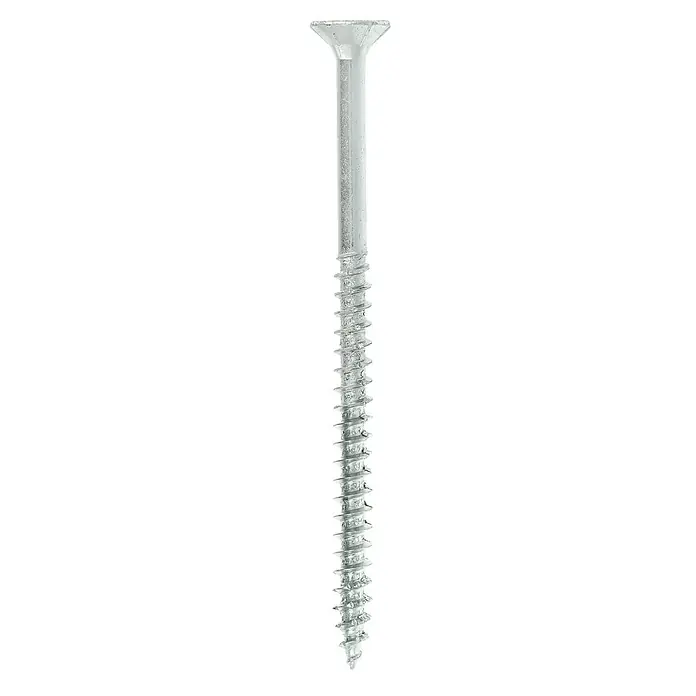 Profi Depot Tornillo tirafondo VZ - Ø x L: 5 x 80 mm, 100 uds., Zincado - Vista frontal