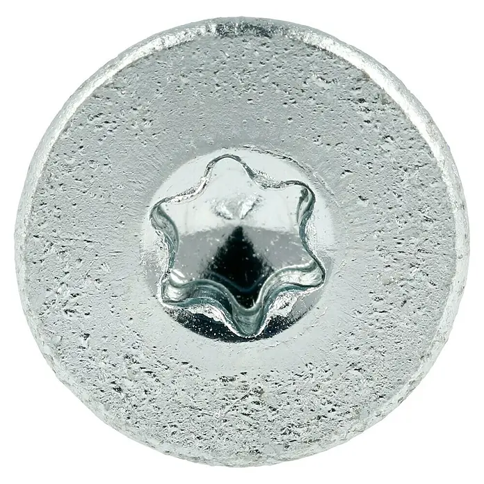 Profi Depot Tornillo tirafondo VZ - Ø x L: 6 x 60 mm, 100 uds., Zincado - Primer plano