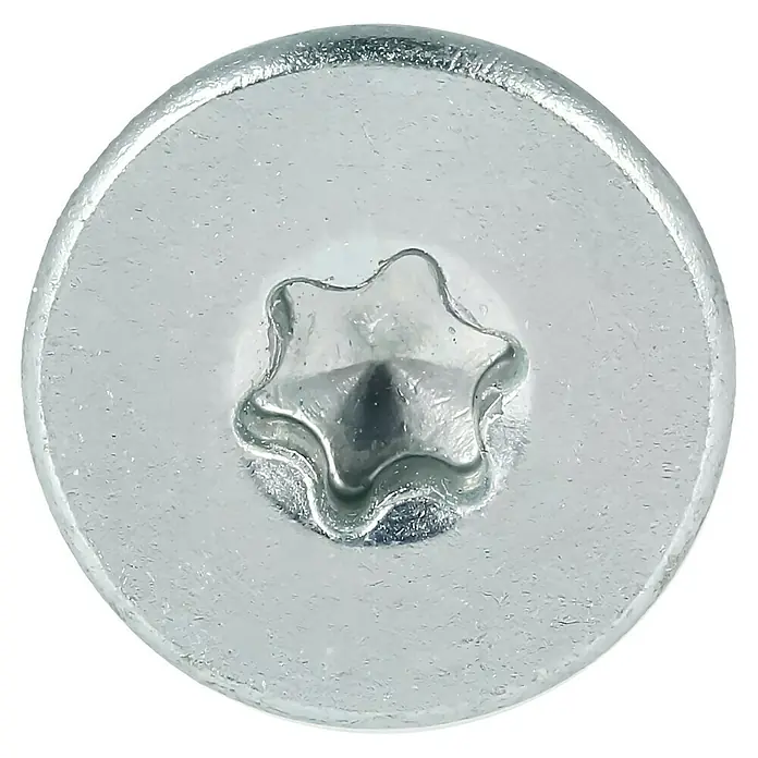 Profi Depot Spanplattenschraube VZ - Ø x L: 6 x 80 mm, 100 Stk., Verzinkt - Detailaufnahme