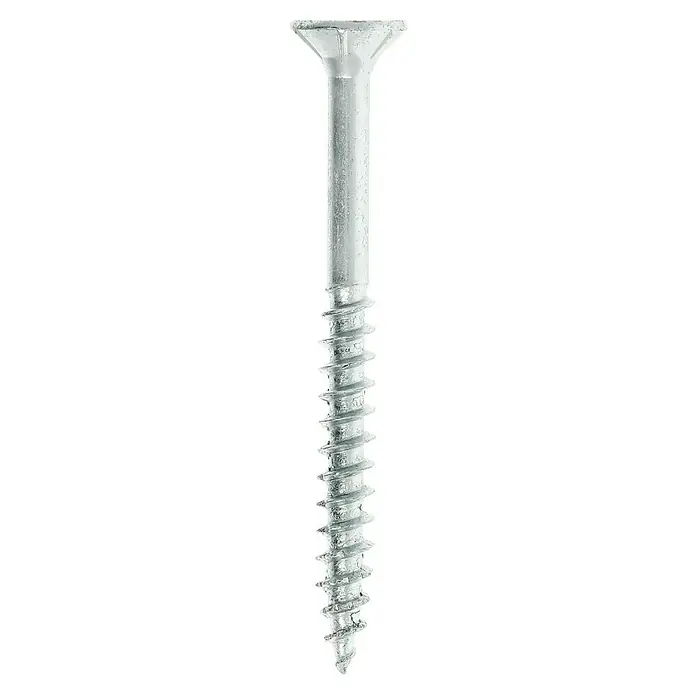 Profi Depot Spanplattenschraube VZ - Ø x L: 4,5 x 50 mm, 500 Stk., Verzinkt - Vorderansicht