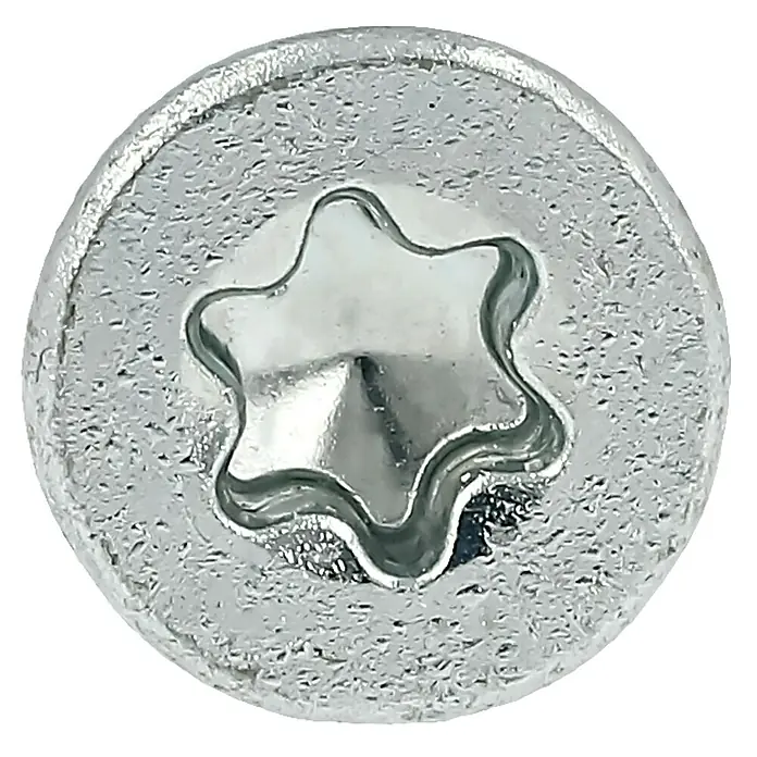 Profi Depot Spanplattenschraube VZ - Ø x L: 4,5 x 60 mm, 200 Stk., Verzinkt - Detailaufnahme