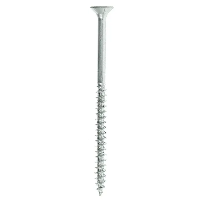 Profi Depot Spanplattenschraube VZ - Ø x L: 5 x 80 mm, 200 Stk., Verzinkt - Vorderansicht