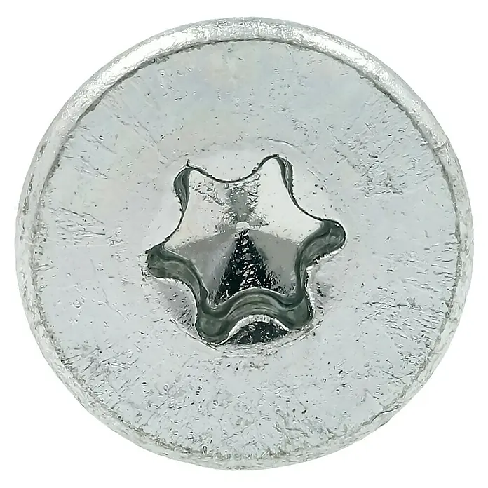 Profi Depot Spanplattenschraube VZ - Ø x L: 6 x 140 mm, 50 Stk., Verzinkt - Detailaufnahme