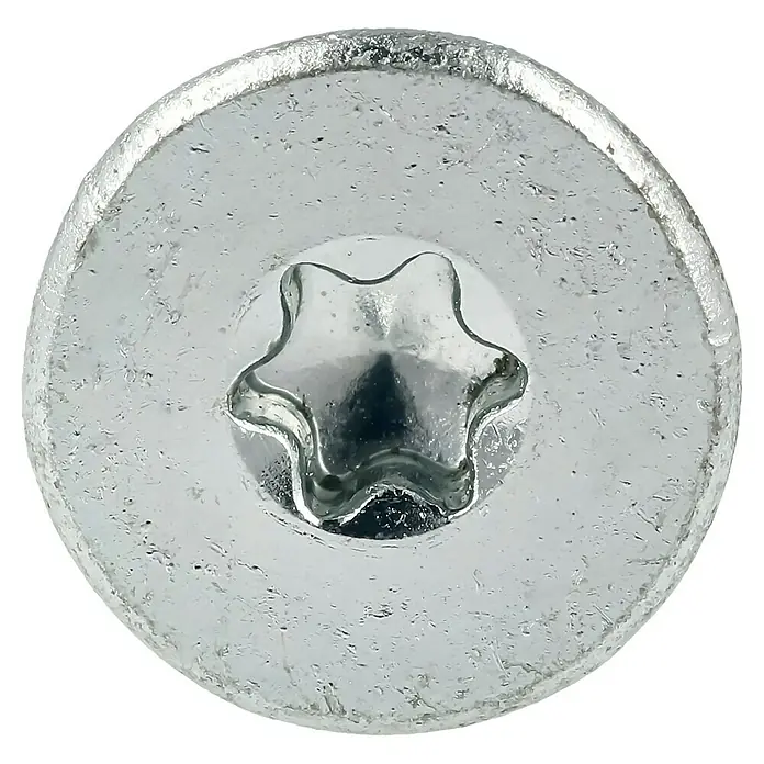 Profi Depot Spanplattenschraube VZ - Ø x L: 6 x 120 mm, 50 Stk., Verzinkt - Detailaufnahme