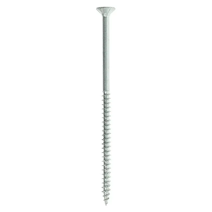 Profi Depot Spanplattenschraube VZ - Ø x L: 6 x 120 mm, 50 Stk., Verzinkt - Vorderansicht