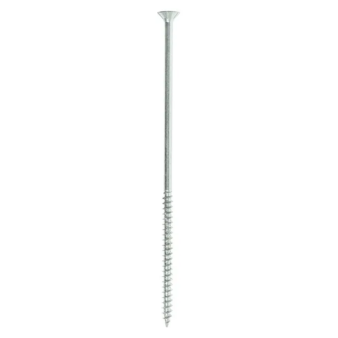 Profi Depot Spanplattenschraube VZ - Ø x L: 6 x 160 mm, 50 Stk., Verzinkt - Vorderansicht