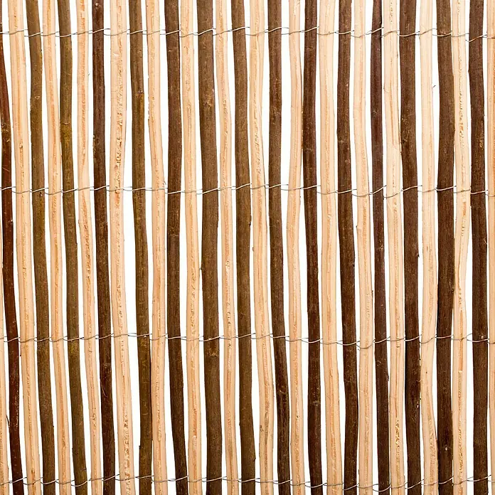 Ocultación de mimbre Partido Bicolor - Mimbre, L x Al: 3 x 1,5 m