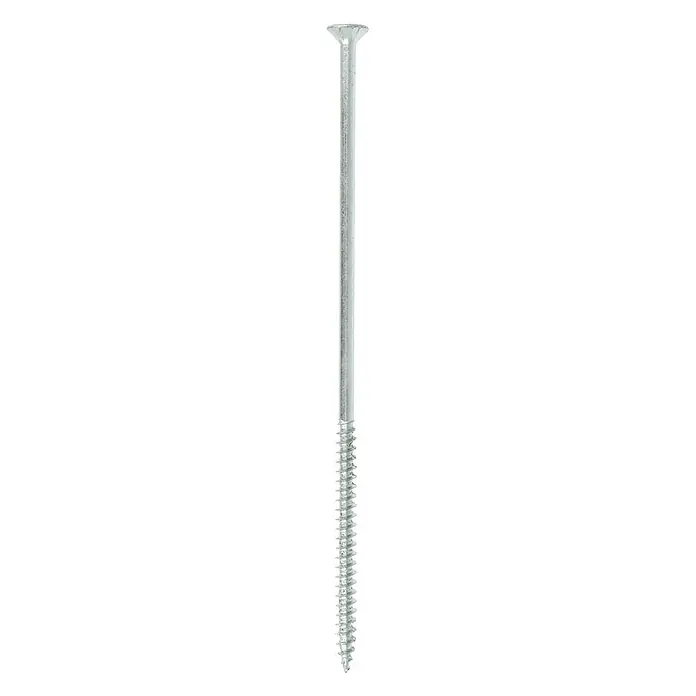 Profi Depot Spanplattenschraube VZ - Ø x L: 6 x 180 mm, 50 Stk., Verzinkt - Vorderansicht