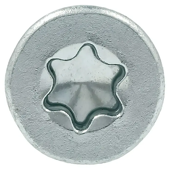 Profi Depot Tornillo tirafondo VZ - Ø x L: 4,5 x 35 mm, 200 uds., Zincado - Primer plano