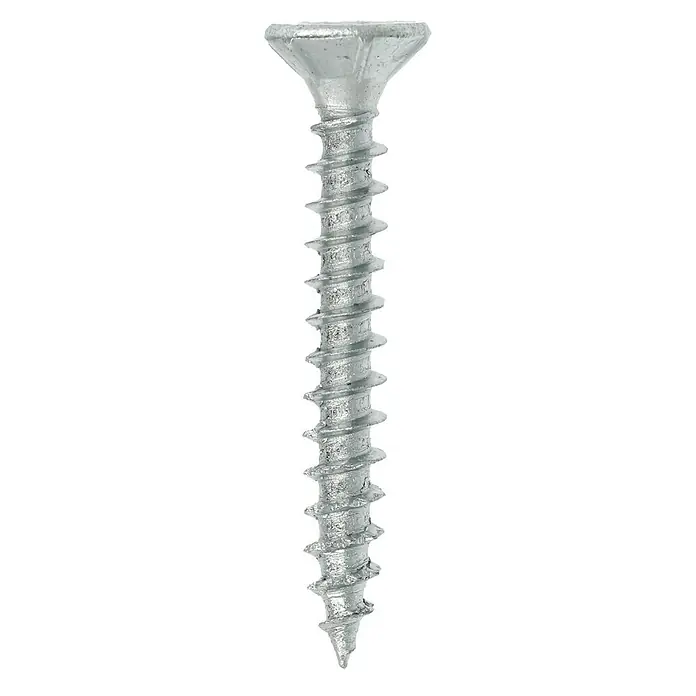 Profi Depot Spanplattenschraube VZ - Ø x L: 4,5 x 35 mm, 500 Stk., Verzinkt - Vorderansicht