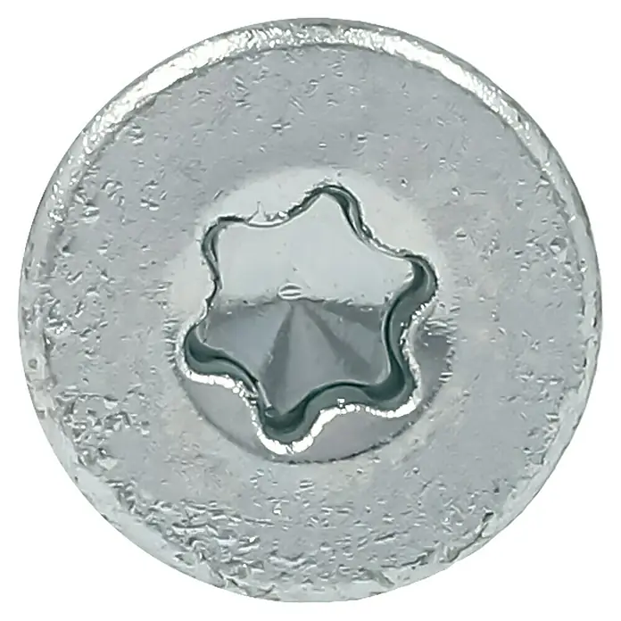 Profi Depot Spanplattenschraube VZ - Ø x L: 4 x 60 mm, 500 Stk., Verzinkt - Detailaufnahme