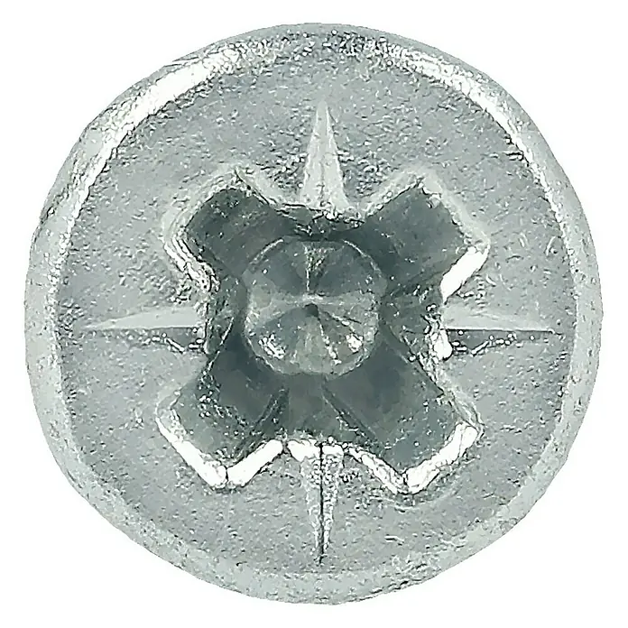 Profi Depot Tornillo para madera - Ø x L: 2,5 x 13 mm, 200 uds., Zincado, Ranura en forma de cruz Pozidriv - Primer plano