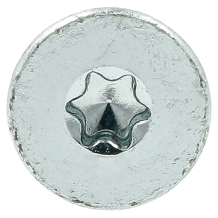 Profi Depot Spanplattenschraube VZ - Ø x L: 6 x 180 mm, 50 Stk., Verzinkt - Detailaufnahme