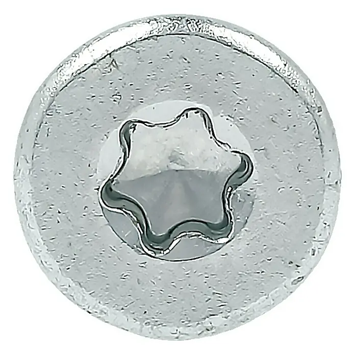 Profi Depot Tornillo tirafondo VZ - Ø x L: 4 x 60 mm, 200 uds., Zincado - Primer plano