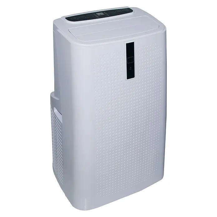 Proklima Mobiles Klimagerät WiFi - Max. Kühlleistung je Gerät in BTU/h: 12.000 BTU/h, Passend für: Räume bis 35 m² - Diagonale Ansicht