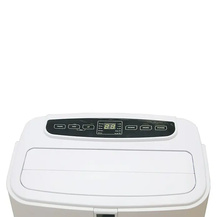 Proklima Mobiles Klimagerät WiFi - Max. Kühlleistung je Gerät in BTU/h: 12.000 BTU/h, Passend für: Räume bis 35 m² - Detailaufnahme