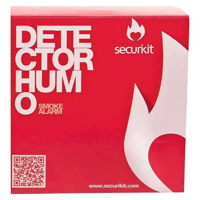 Detector de humo Securikit - Duración de batería: 1 año