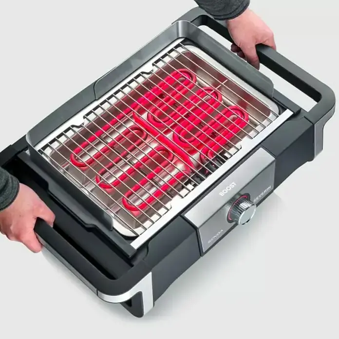 Severin Električni roštilj PG 8117 SENOA BOOST S - 3.000 W - Živopisni prikaz