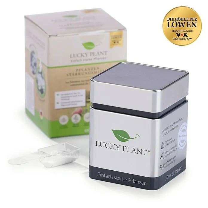 Lucky Plant Pflanzenstärkungsmittel - 400 g - Diagonale Ansicht