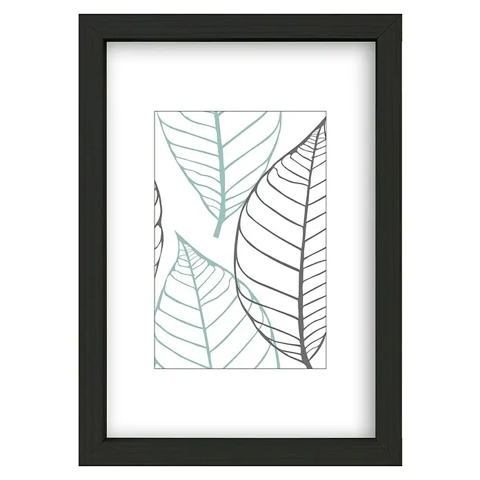 Intertrading Houten wissellijst Brasil - Zwart, 15 x 10 cm, MDF - Vooraanzicht