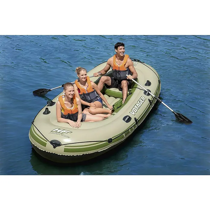 Gumeni čamac na napuhavanje Voyager 500 - D x Š x V: 348 x 141 x 51 cm, Prikladno za: 3 osobe, Nosiva sila: 252 kg - Proizvod u upotrebi