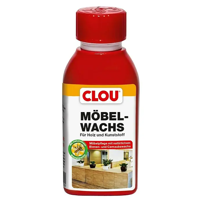 Clou Möbelwachs - 150 ml, Farblos - Vorderansicht