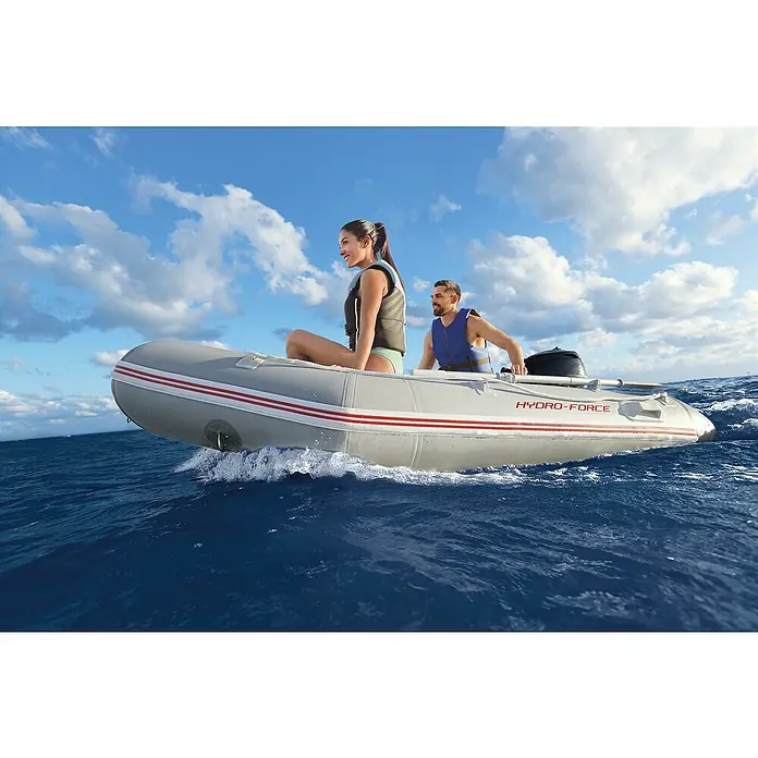 Hydro-Force Gumeni čamac Caspian Pro - D x Š x V: 280 x 150 x 42 cm, Prikladno za: 3+1 osobe, Nosiva sila: 480 kg - Proizvod u upotrebi