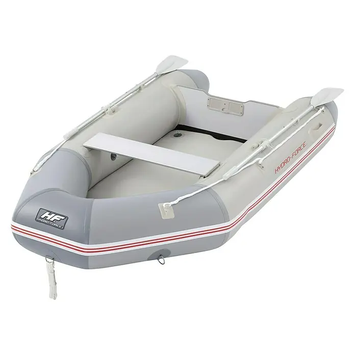 Hydro-Force Gumeni čamac Caspian Pro - D x Š x V: 280 x 150 x 42 cm, Prikladno za: 3+1 osobe, Nosiva sila: 480 kg - Dijagonalni pogled