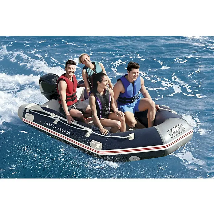 Hydro-Force Gumeni čamac Mirovia Pro - D x Š x V: 330 x 162 x 44 cm, Prikladno za: 4+1 osobe, Nosiva sila: 640 kg - Proizvod u upotrebi