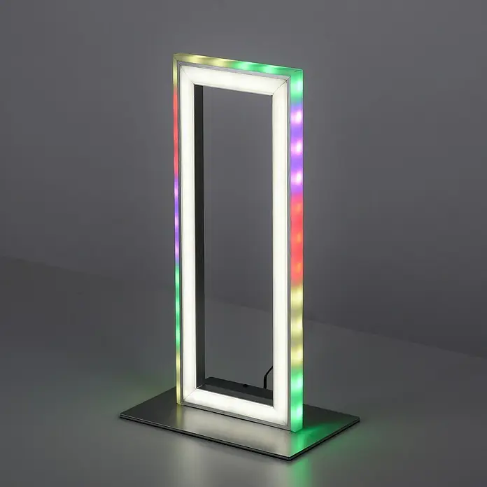 LeuchtenDirekt LED-Tischleuchte Felix - 12 W, Stahl, Mehrfarbig - Stimmungsaufnahme