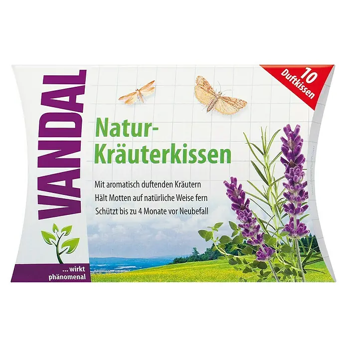 Vandal Mottenschutz - 10 Stk., Textil - Vorderansicht