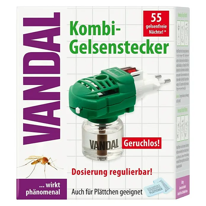 Vandal Gelsenstecker - Einsatzbereich: Mücken - Diagonale Ansicht