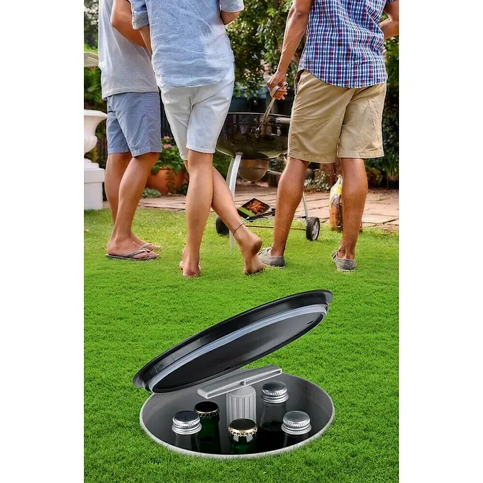 Easy Maxx Hladnjak za boce Outdoor - Ø x V: 22 x 90 cm, Prikladno za: Do max. 15 boca - Živopisni prikaz