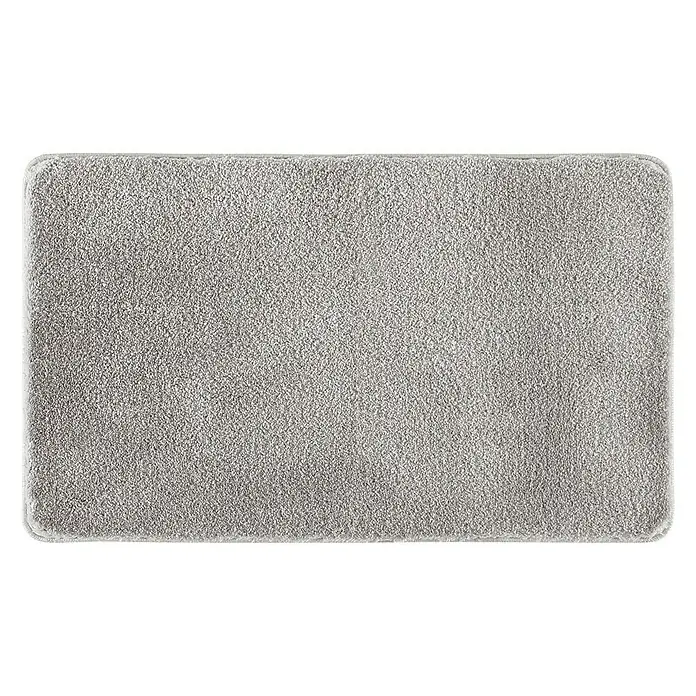 Camargue Badteppich Akela - Silber, 60 x 100 cm, 100% Polyester - Ansicht von oben