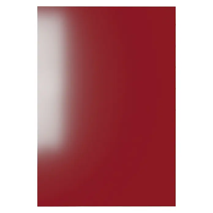 Top Elba Elemento lateral mueble cocina - An x Al: 60 x 145 cm, Rojo brillo - Vista superior