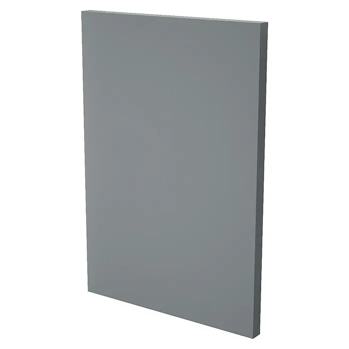 Top Elba Frontal mueble cocina - An x Al: 59,7 x 29,8 cm, Antracita mate - Vista angular