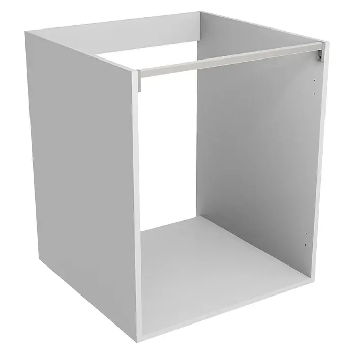 Armario bajo fregadero casco - L x An x Al: 58 x 80 x 70 cm - Vista angular
